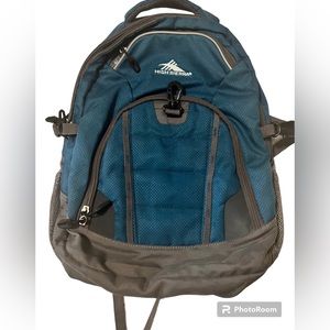 High Sierra Swerve Computer Laptop Tablet Backpack - Teal Green - 19”X13”X8”